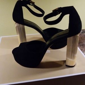 Michael MK platform heels